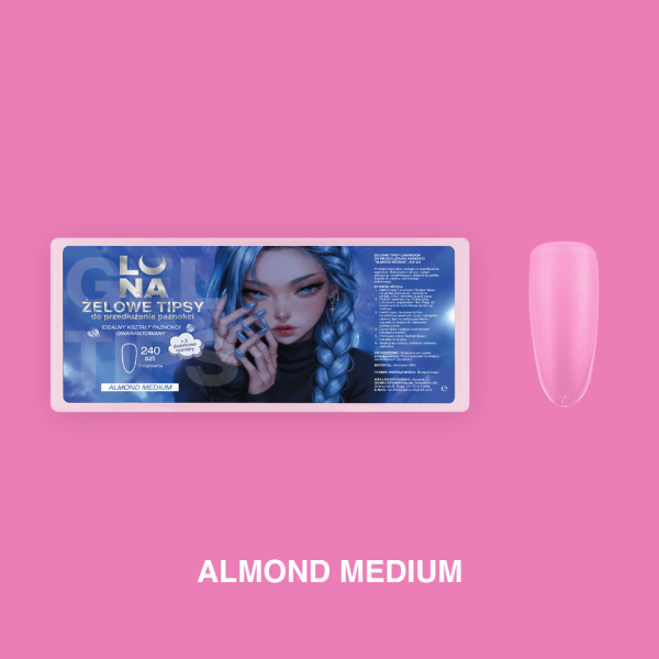 ГЕЛЕВИ ТИПСИ ЗА УДЪЛЖАВАНЕ: ALMOND MEDIUM