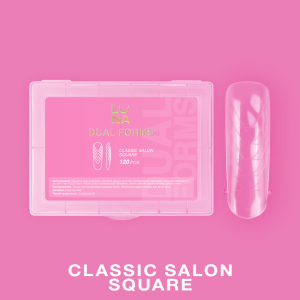 DUAL NAIL FORMS CLASSIC SALON SQUARE