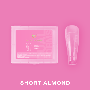 DUAL NAIL FORMS SHORT ALMOND