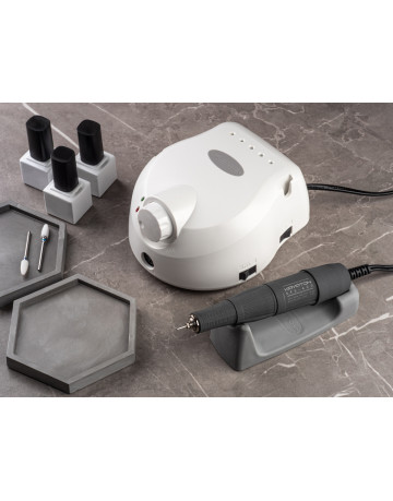 KRYPTON XPS-400 White/Gray – професионална електрическа пила за маникюр