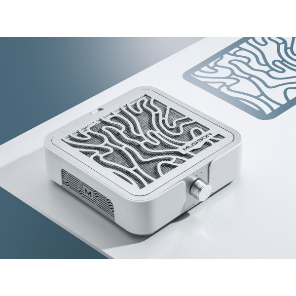 MUSSON X2 Silver 72W – професионален прахоуловител за маникюр