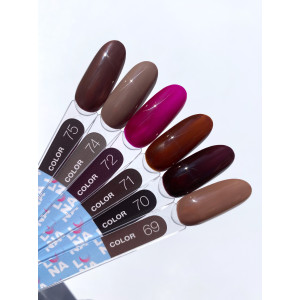 Гел лак Color 72-82 8ml-13ml