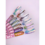 Комплект сухи блясъци за нокти Broken Glass – 6 броя