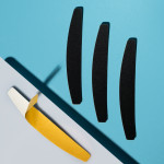 Сменяеми бели файлове на мека основа за пила „полумесец“ Staleks Pro Expert 40, 150 грит (30 бр.)