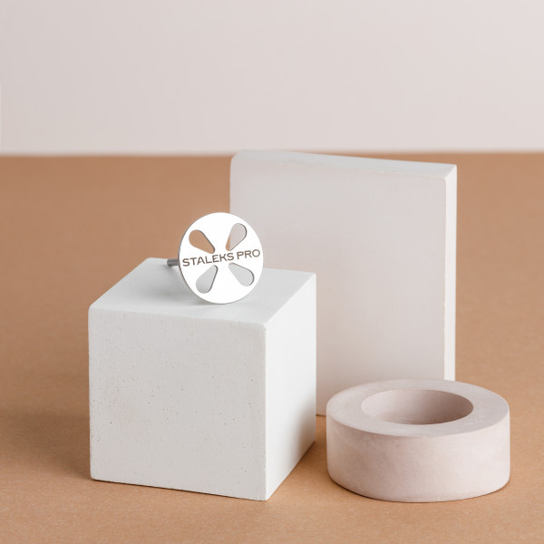 Педикюрен диск PODODISC L Staleks Pro Expert със сменяеми файлове, 180 грит (5 бр.), Ø 25 мм