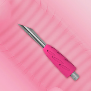 Работна част за лопатка Staleks UNIQ Combo 12 – скосен избутвач