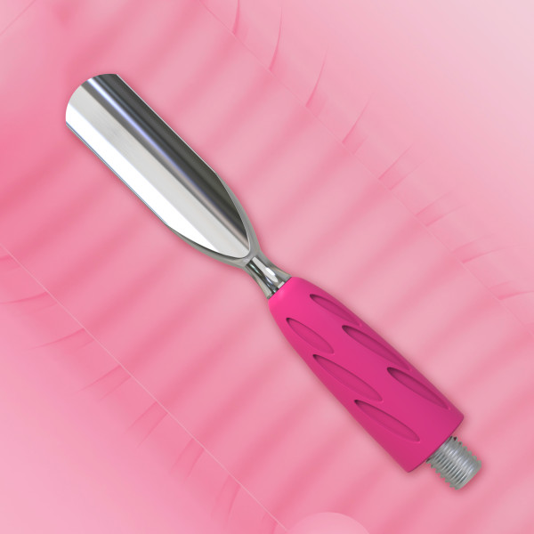 Работна част за лопатка Staleks UNIQ Combo 17 – заоблен широк избутвач