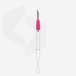 Работна част за лопатка Staleks UNIQ Combo 12 – скосен избутвач