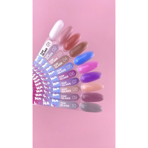 Топ за гел-лак Top Glass №1-24  13 ml