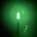 Топ за гел-лак, който свети в тъмното Top Shine Dark Green – 13 ml