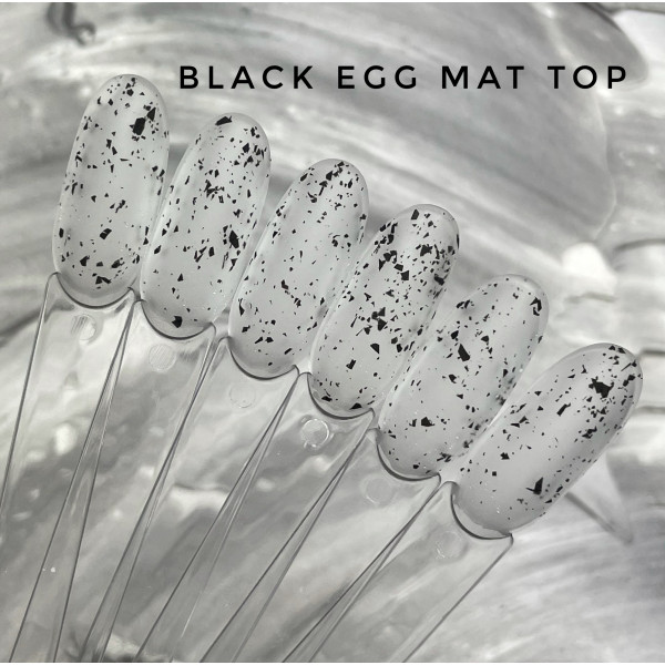 Матов топ без лепкав слой Top Matt Blackegg – 13 ml