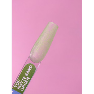 Матов топ без лепкав слой Top Matte Sand Green – 13 ml