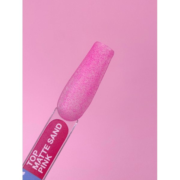 Матов топ без лепкав слой Top Matte Sand Pink – 13 ml